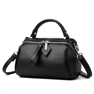 Leather Large Capacity Shoulder Crossbody Bag